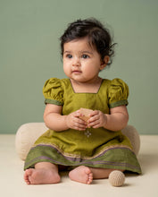 Load image into Gallery viewer, Olive Green Frock

