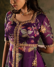 Load image into Gallery viewer, Violet Skirt and Top Set
