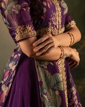 Load image into Gallery viewer, Violet Skirt and Top Set
