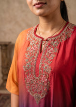 Load image into Gallery viewer, Sunset Twilight Ombré Kaftan Set
