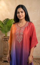 Load image into Gallery viewer, Sunset Twilight Ombré Kaftan Set
