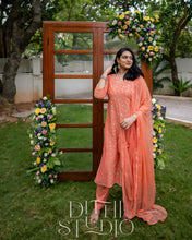 Load image into Gallery viewer, Orange Salwar Suit
