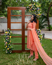 Load image into Gallery viewer, Orange Salwar Suit
