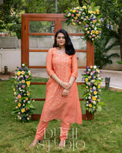 Load image into Gallery viewer, Orange Salwar Suit
