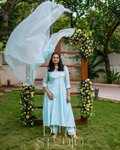 Load image into Gallery viewer, Sky Blue Salwar Set
