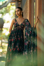 Load image into Gallery viewer, Emerald Anarkali with Duppata
