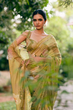 Load image into Gallery viewer, Olive Green Saree
