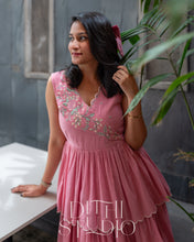 Load image into Gallery viewer, Pastel Pink Embroidered Dress
