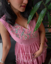 Load image into Gallery viewer, Pastel Pink Embroidered Dress
