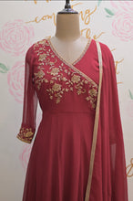 Load image into Gallery viewer, Maroon Anarkali
