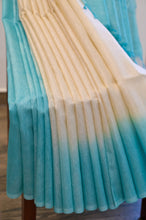 Load image into Gallery viewer, Beige and Blue Cotton Kota Saree-2619
