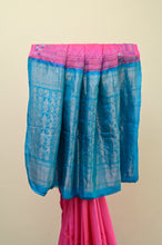 Load image into Gallery viewer, Pink and Blue Soft Silk Saree-2569
