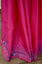 Load image into Gallery viewer, Pink and Blue Soft Silk Saree-2569
