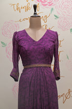 Load image into Gallery viewer, Purple Floral Dress
