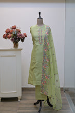 Load image into Gallery viewer, Lime Green Salwar Set

