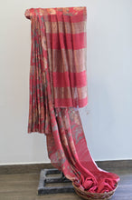 Load image into Gallery viewer, Red Matka Tissue Saree-2473
