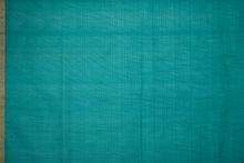 Load image into Gallery viewer, Teal Cotton Kota Saree-1121
