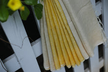 Load image into Gallery viewer, Yellow and Beige Linen Saree-1397
