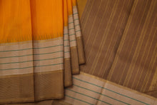 Load image into Gallery viewer, Yellow and Beige Kanchipuram Saree-1540
