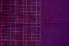 Load image into Gallery viewer, Navy Blue and Purple Kanchipuram Saree-1229
